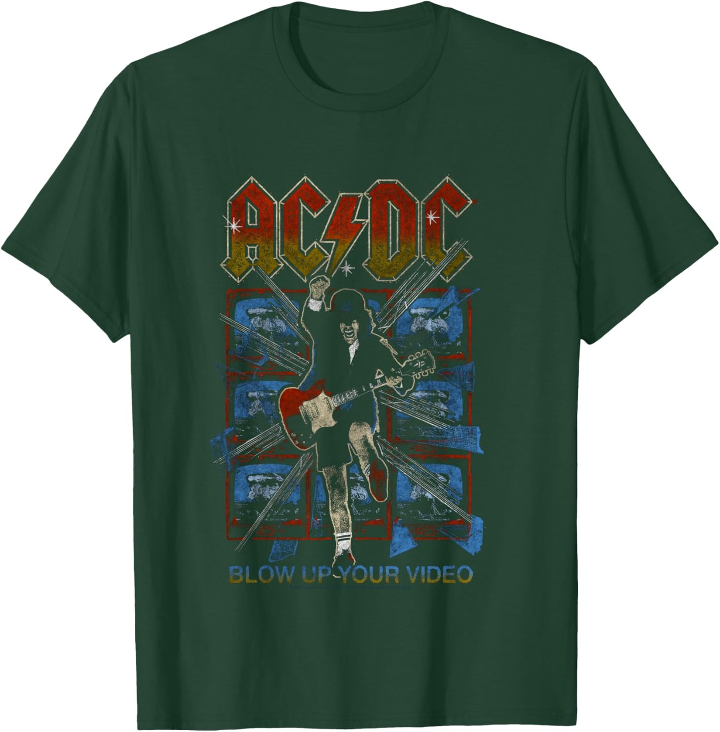 ACDC Blow Up Your Video Shirt, black T-Shirt - T-Shirt | Forest