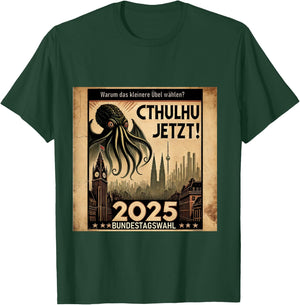 Vote Cthulhu - Federal Election 2025 T-Shirt - T-Shirt | Forest