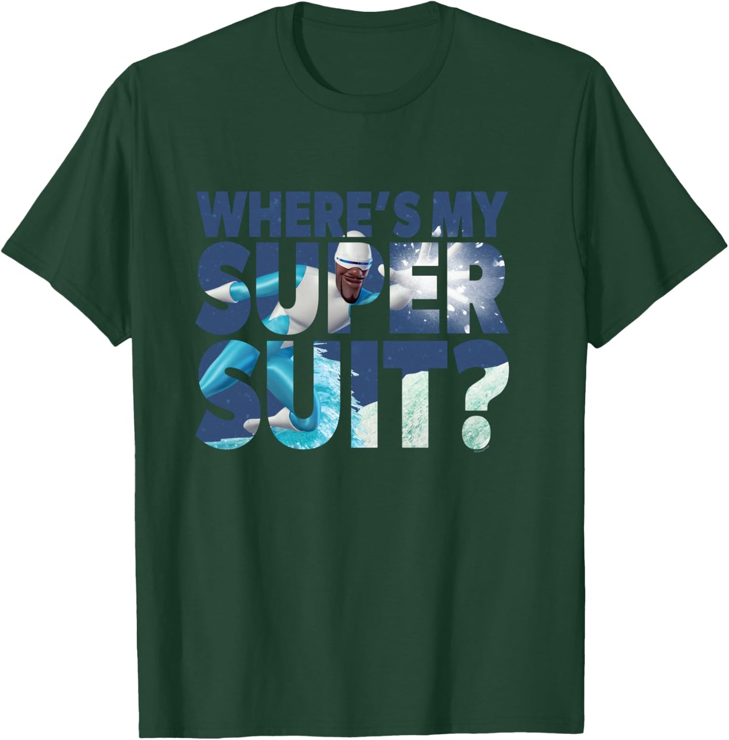 Disney and Pixar’s Incredibles Frozone Where’s My Super Suit Manche Longue T-Shirt - T-Shirt | Forest