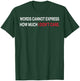 Words Cannot Express How Much I Don't Care T-Shirt - T-Shirt | Forest