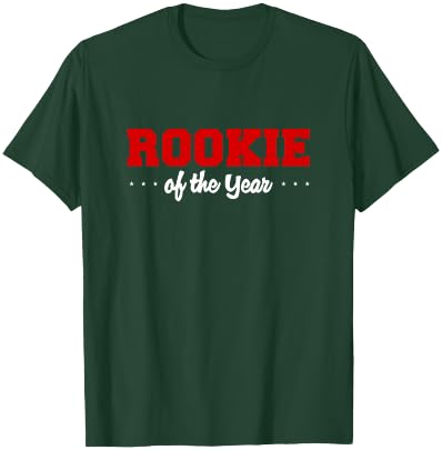 Rookie of the Year Clothing - Erwachsene , Schwarz, Kurzarm, Small T-Shirt - T-Shirt | Forest