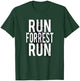 Forrest Gump Run Forrest Run Silhouette , Blue, S T-Shirt - T-Shirt | Forest