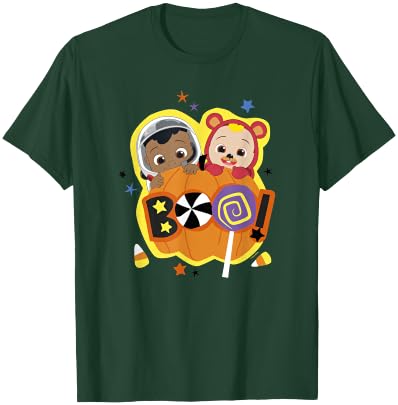 CoComelon Classic Halloween JJ and Cody T-Shirt - T-Shirt | Forest