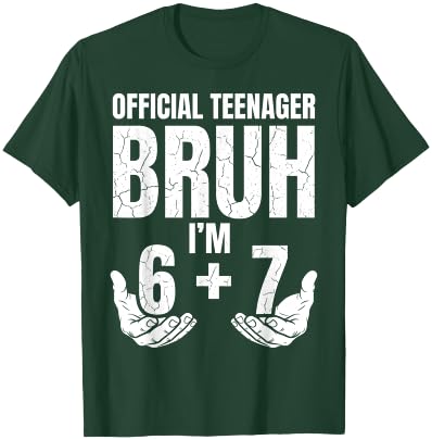 13th Birthday It's My 13 Bday Girls Boys Turning 13 Birthday T-Shirt - T-Shirt | Forest