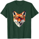 Ein stilvoller Fuchs mit Brille T-Shirt - T-Shirt | Forest