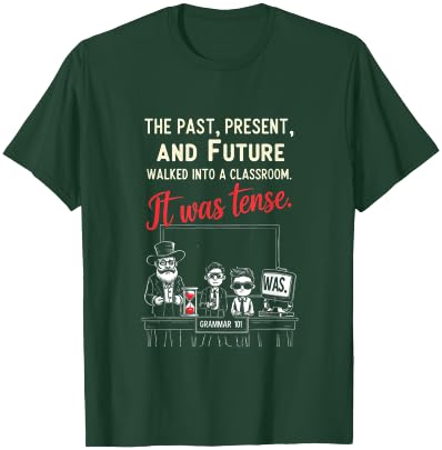 English Teacher Funny Word Game , Black, S T-Shirt - T-Shirt | Forest