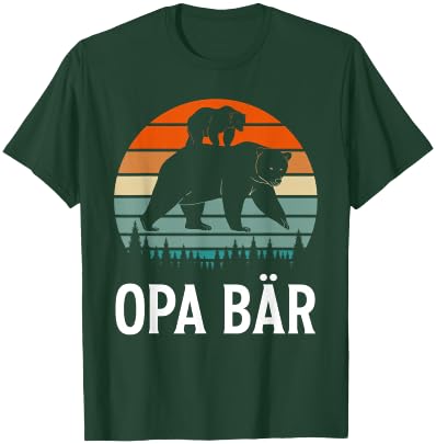 Opa Bär Opa Bär T-Shirt - T-Shirt | Forest