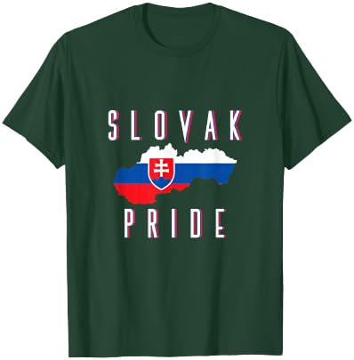 Slovakian Flag Patriotic Men Women Kids Proud Slovak T-Shirt - T-Shirt | Forest