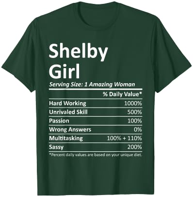 SHELBY GIRL NC NORTH CAROLINA Funny City Home Roots USA Gift T-Shirt - T-Shirt | Forest
