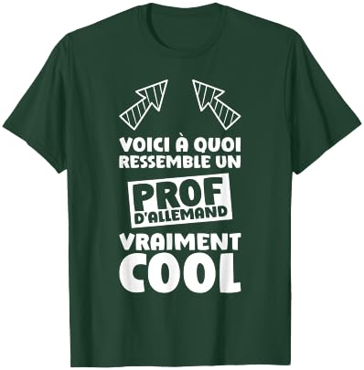 German Teacher Funny Quote German Teacher T-Shirt - T-Shirt | Forest