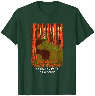 Sequoia National Park California T-Shirt - T-Shirt | Forest