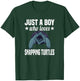 Alligator Snapping Turtle Boy Father Pet Turtle Reptile Fun T-Shirt - T-Shirt | Forest