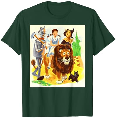 OZ Dorothy Toto Scarecrow Cowardly Lion Tin Man Wizard of OZ T-Shirt - T-Shirt | Forest