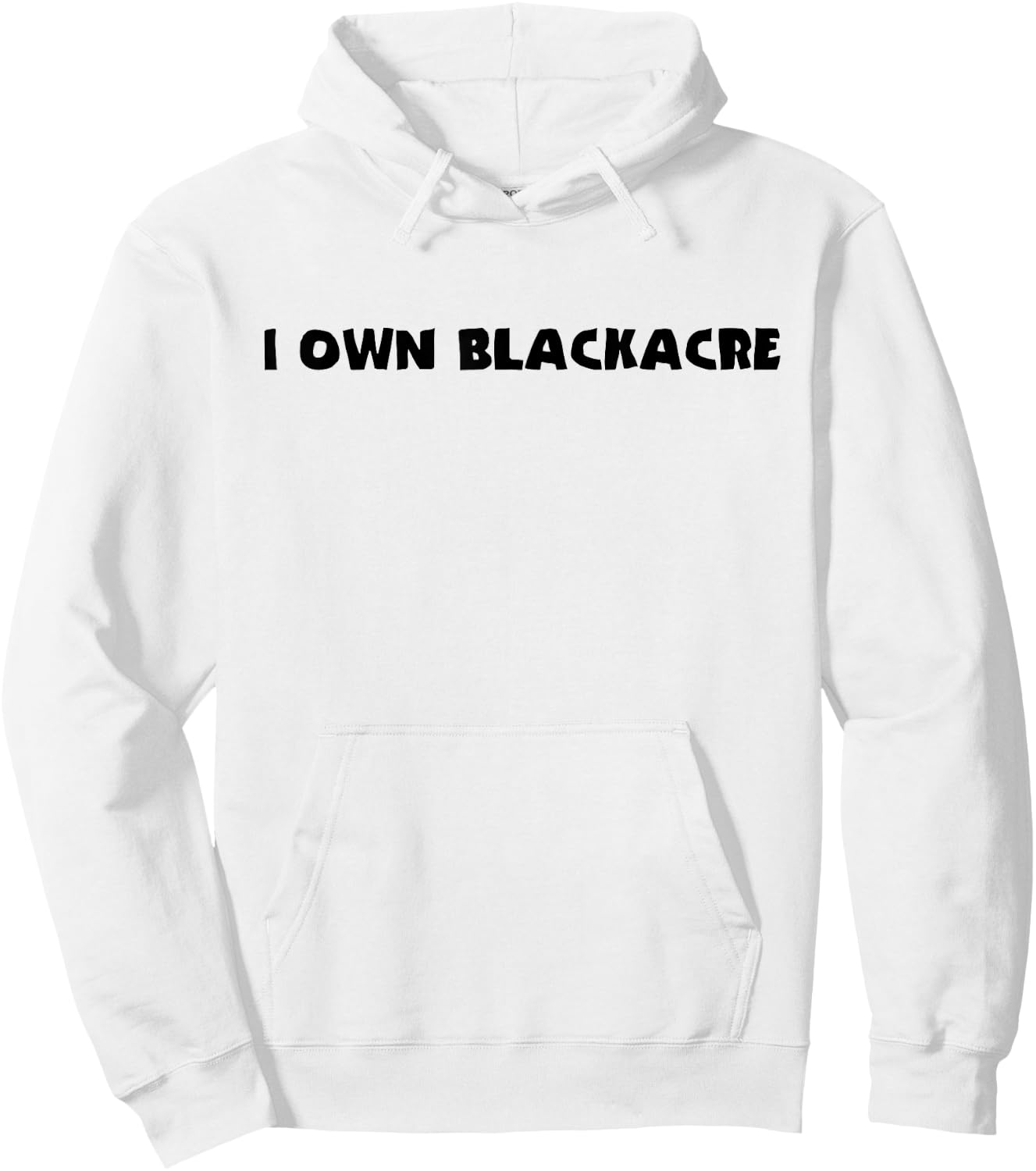 I Own Blackacre Funny Law School Shirt Hoodie - Hoodie | White