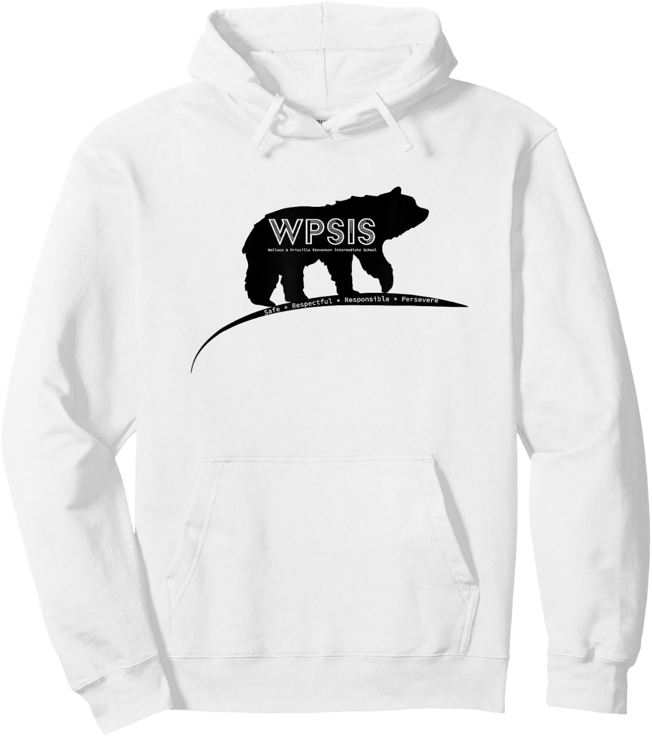 WPSIS Bear Hoodie - Hoodie | White