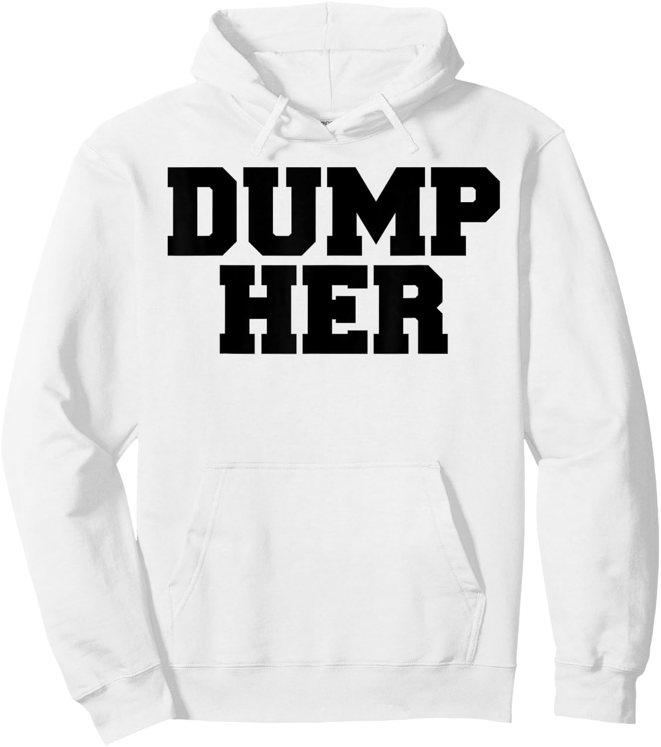 T-Shirt Hoodie - Hoodie | White
