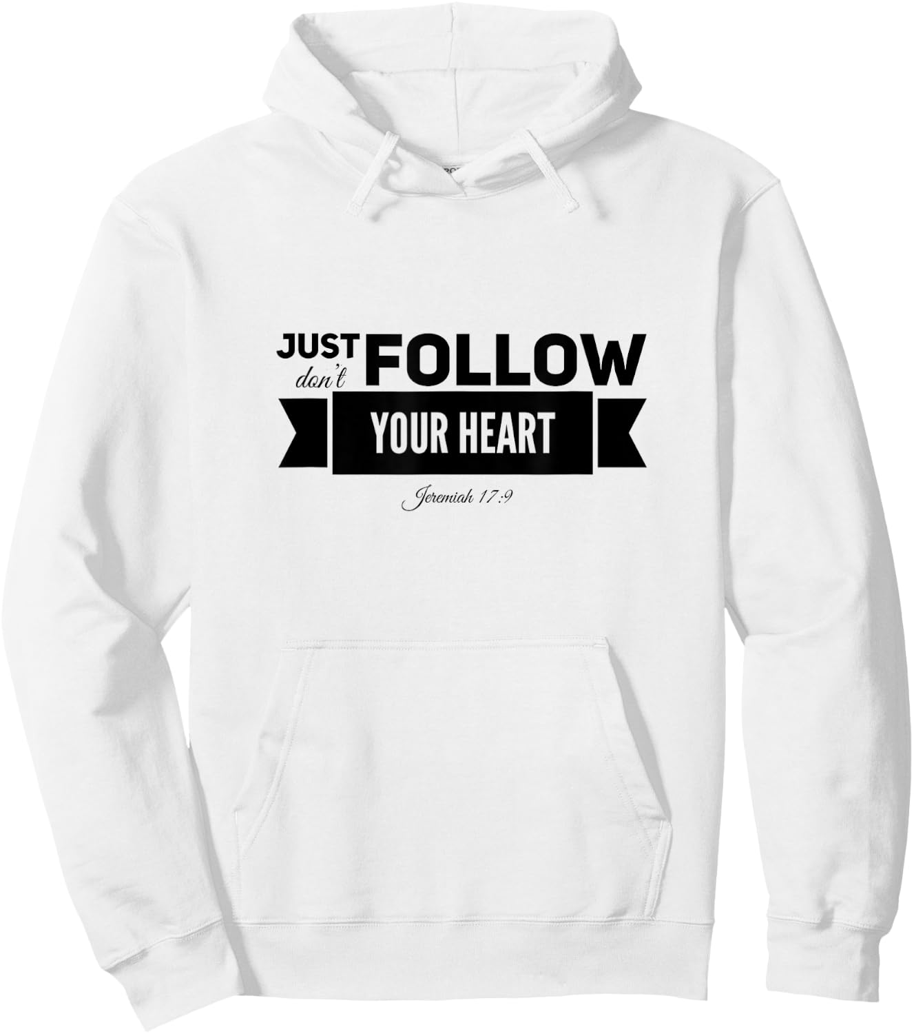 Jeremiah 17:9 Reformed Hoodie - Hoodie | White