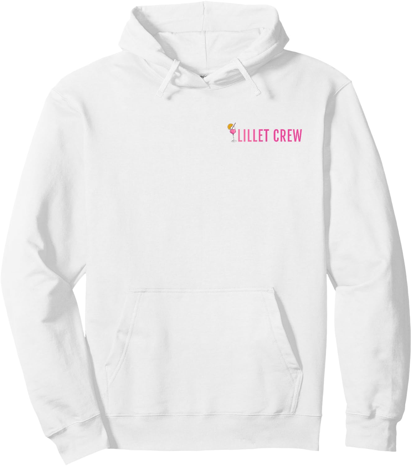 Lillet Crew Summer Alcohol Lillet , White Hoodie - Hoodie | White