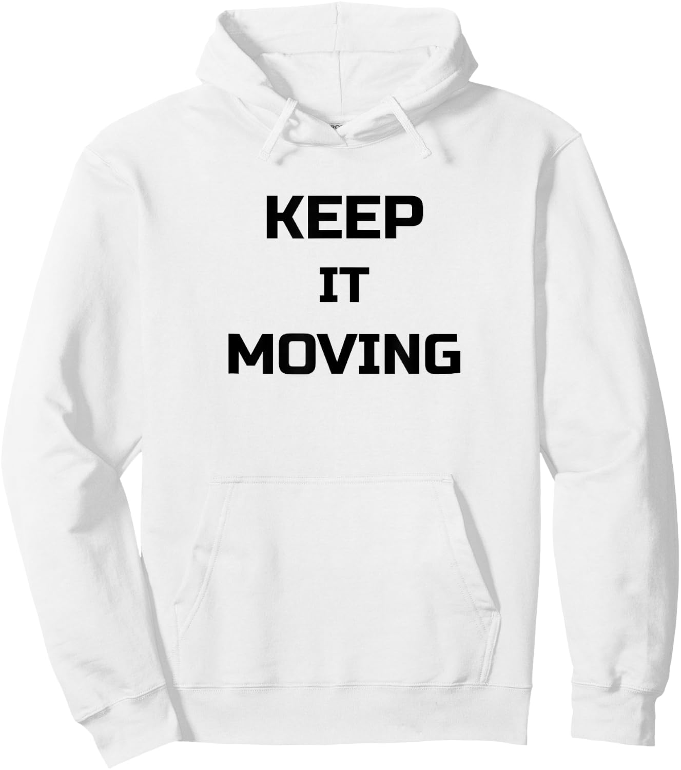 Keep It Moving Hoodie - Hoodie | White