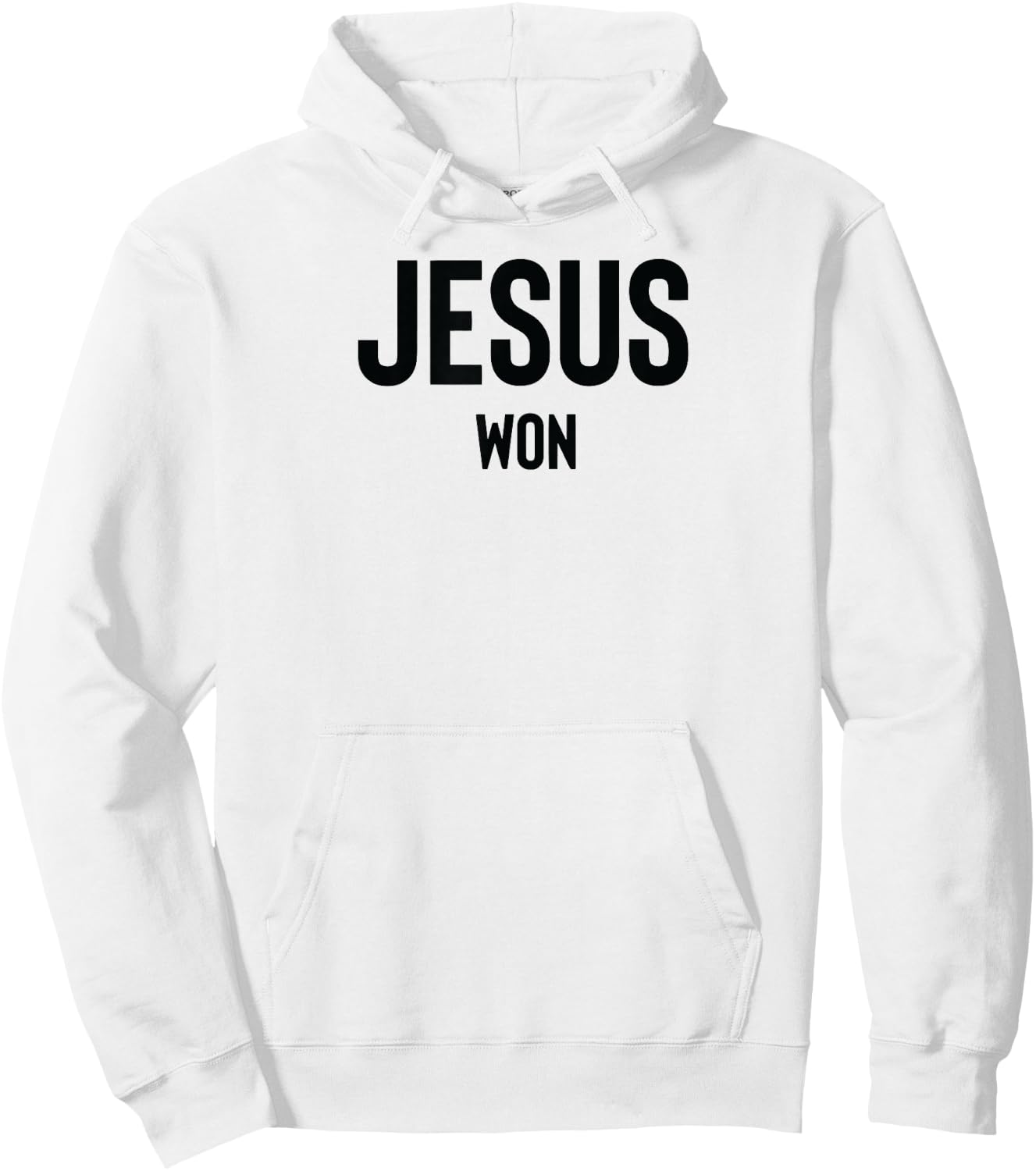 Texas Jesus Won Product Hoodie - Hoodie | White