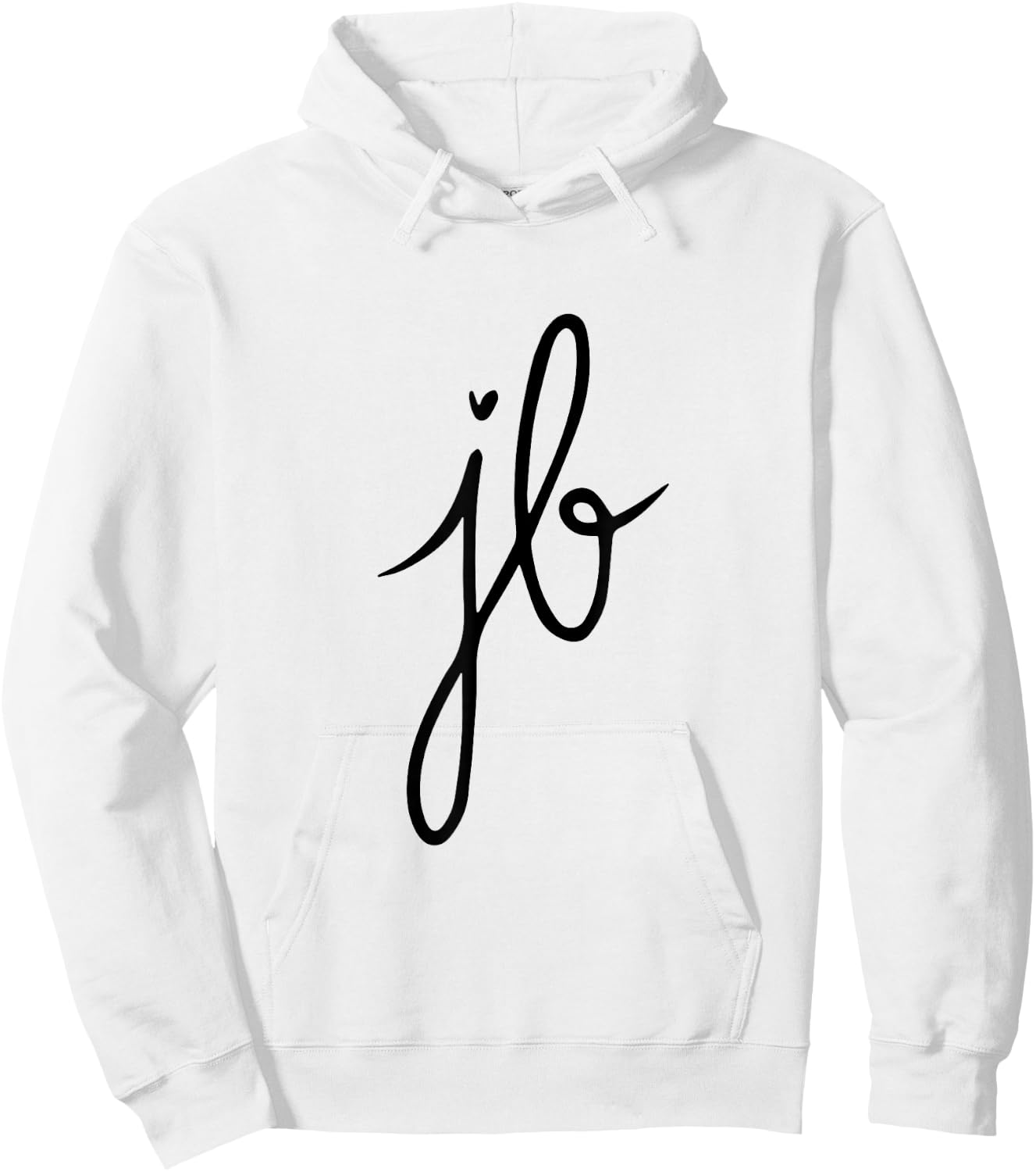 Julia Beautx , White Hoodie - Hoodie | White