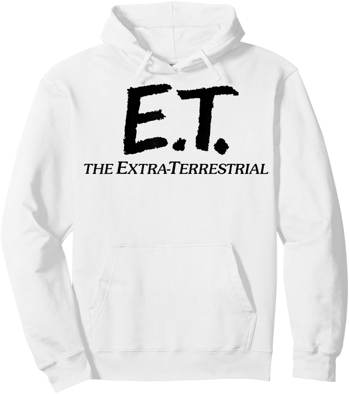 Alien Movie Logo E.T. Simple , grey, S Hoodie - Hoodie | White