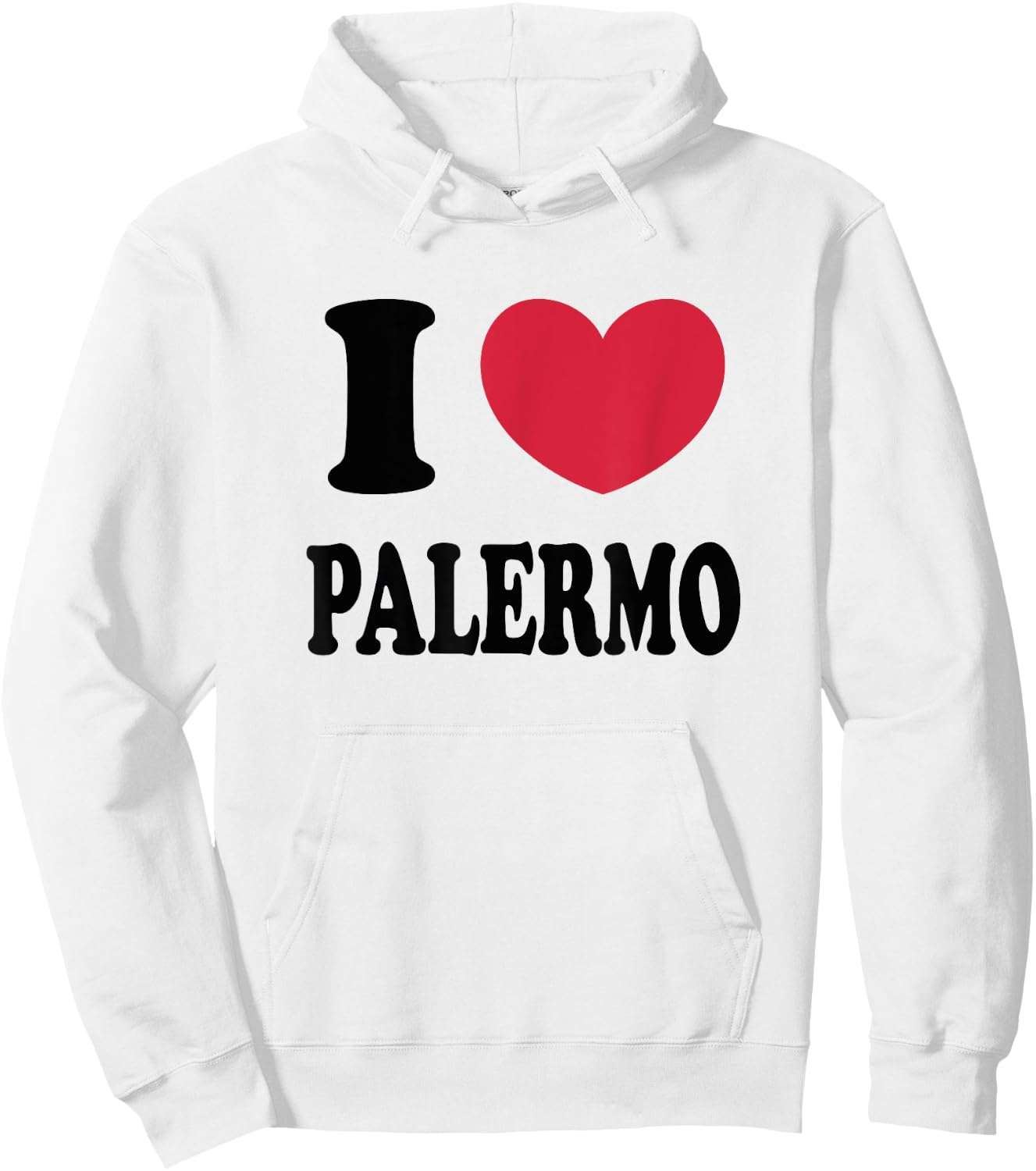 I Love Palermo Hoodie - Hoodie | White