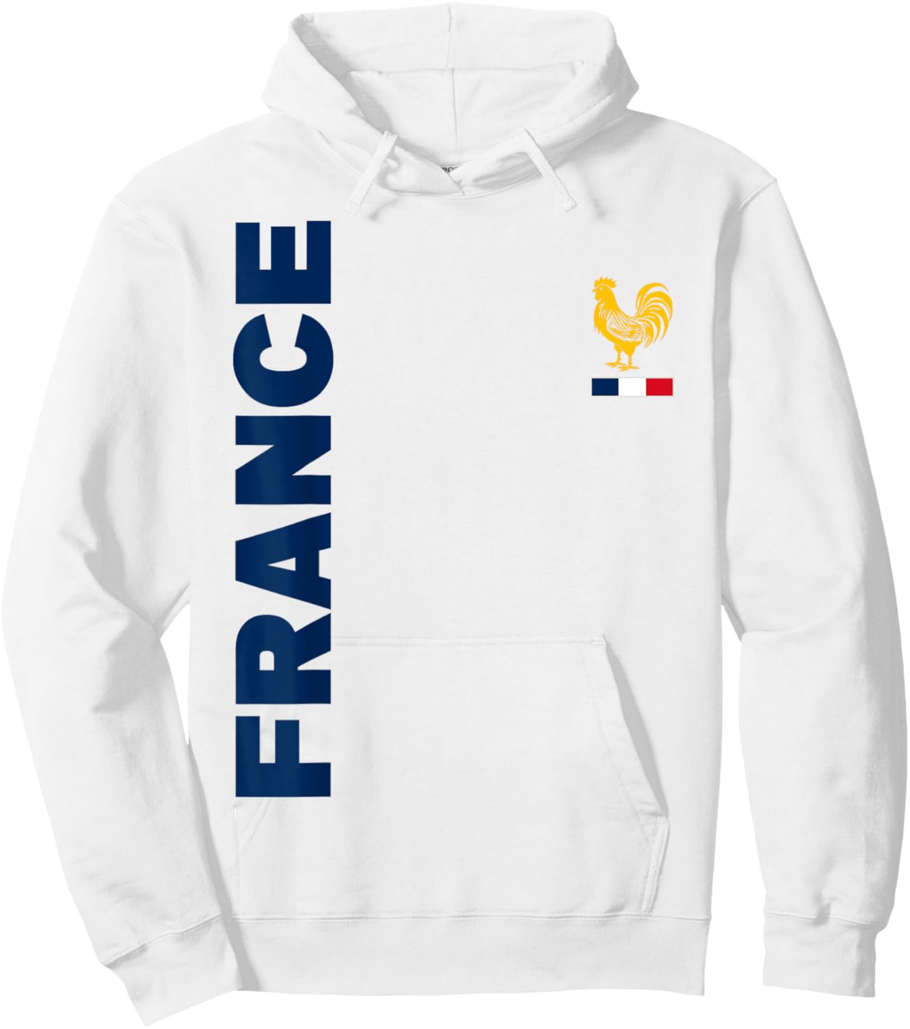France Fan Clothing, white, S Hoodie - Hoodie | White