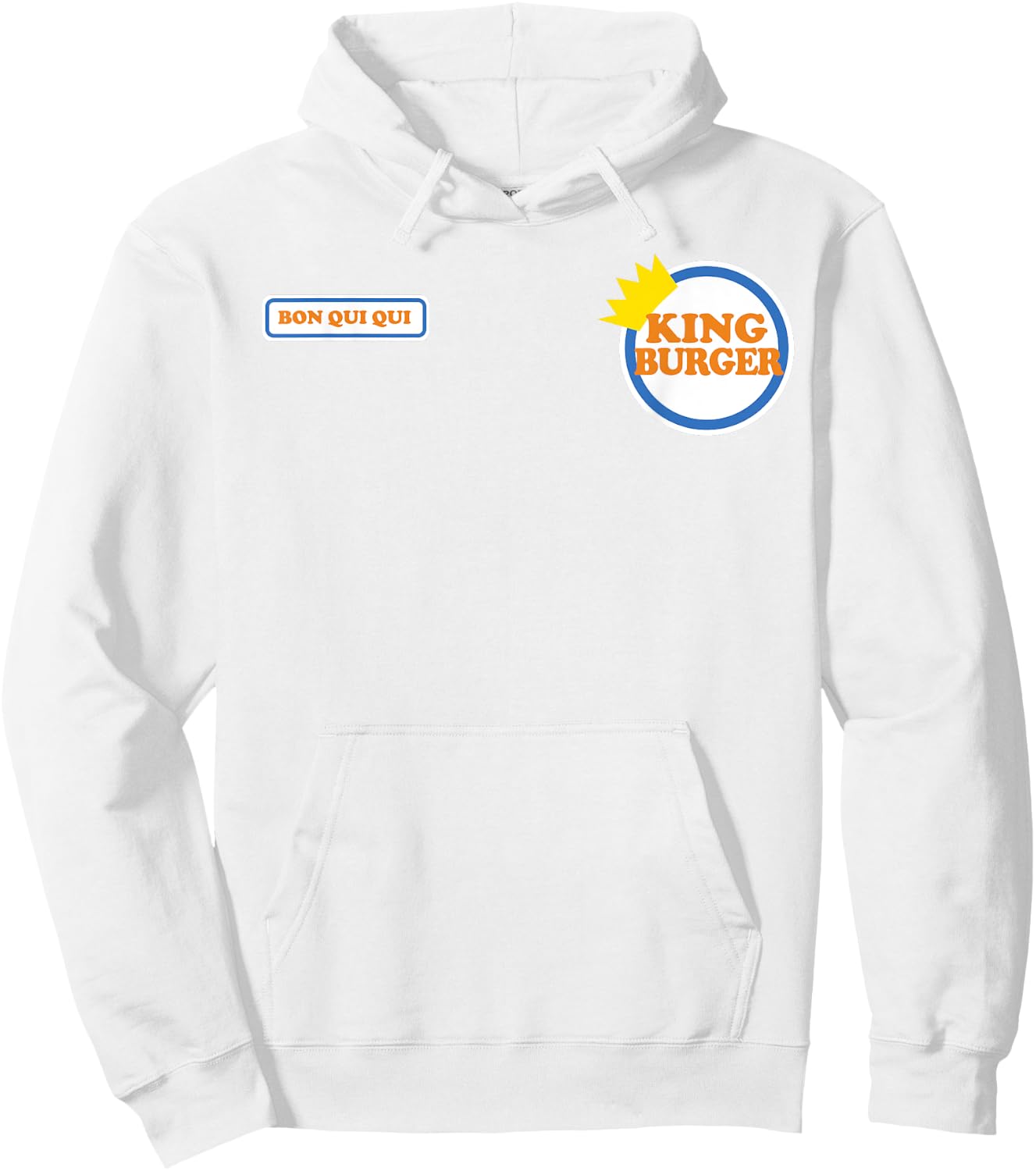 Bon qui qui shirt Halloween Costume Hoodie - Hoodie | White