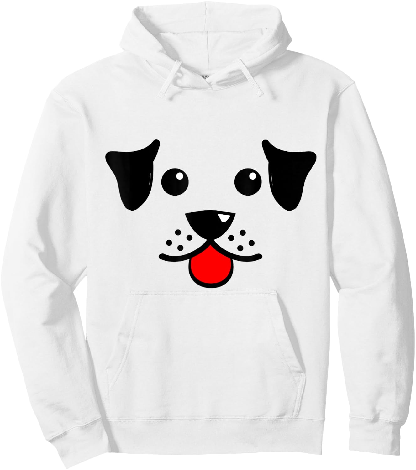 Cute Puppy Dog Face For Dog And Puppy Lovers Men Women Kids Hoodie - Hoodie | White