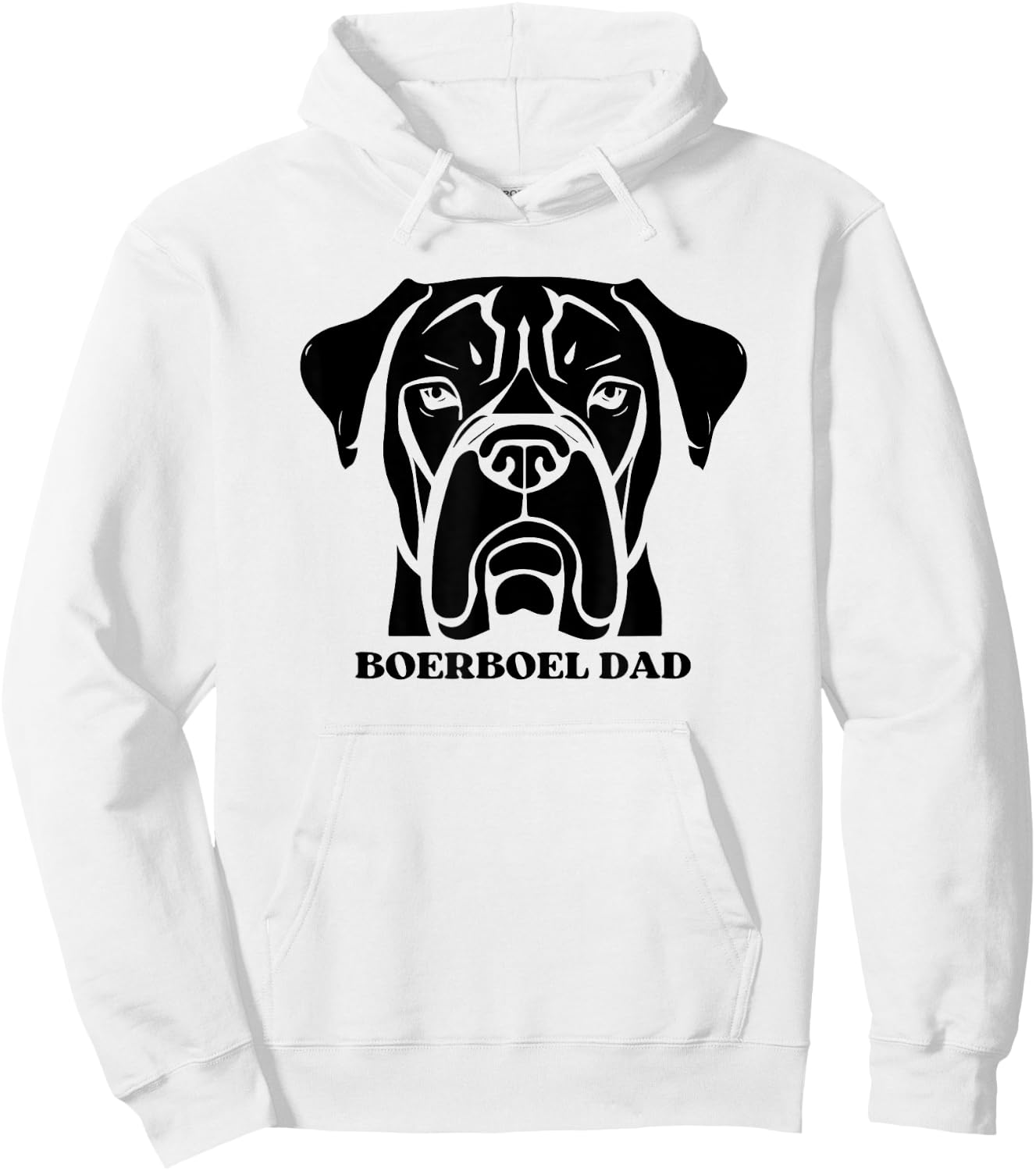 Boerboel Dad Dog Lovers Hoodie - Hoodie | White