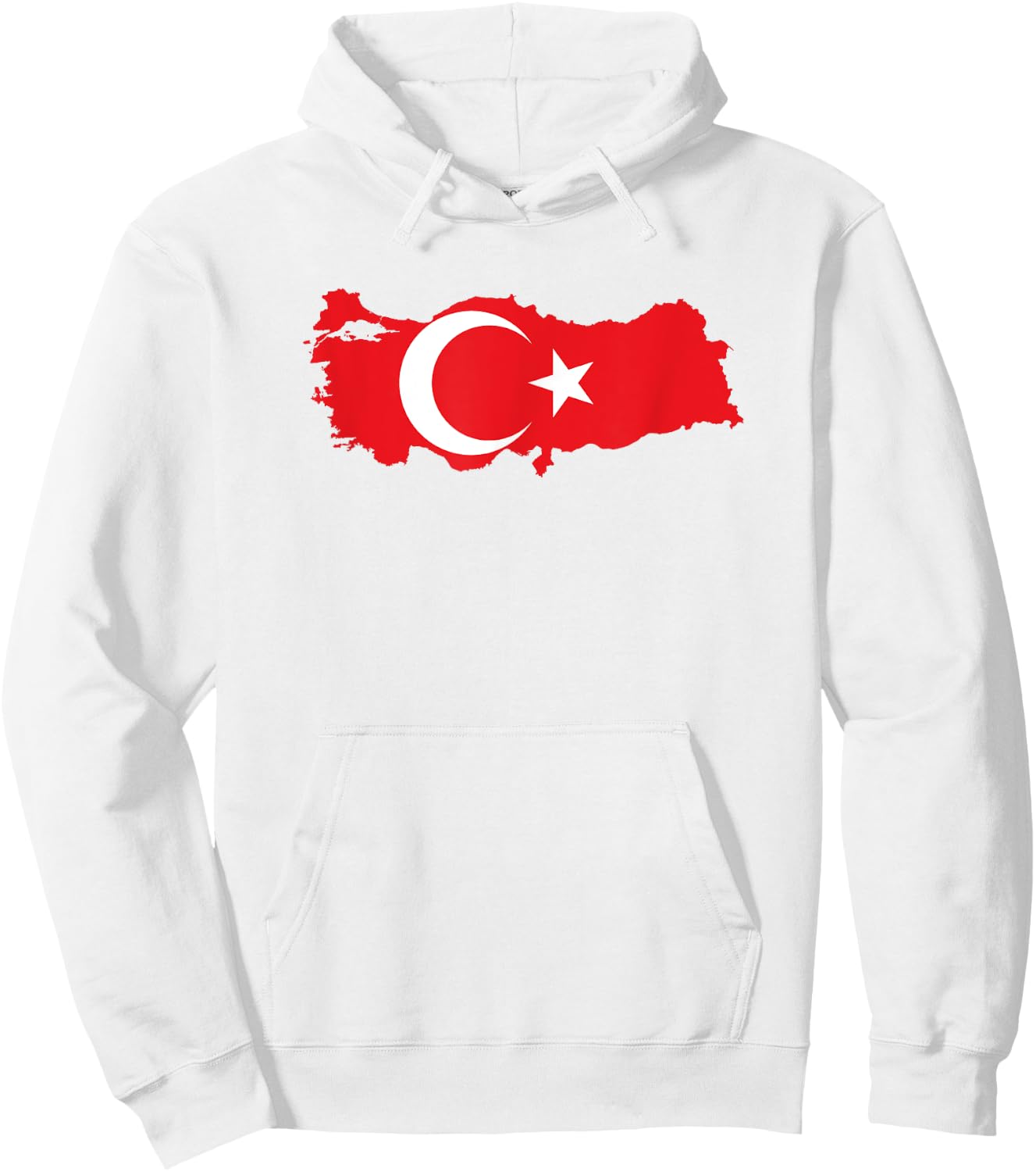 Türkei Türkei Flagge Hoodie - Hoodie | White