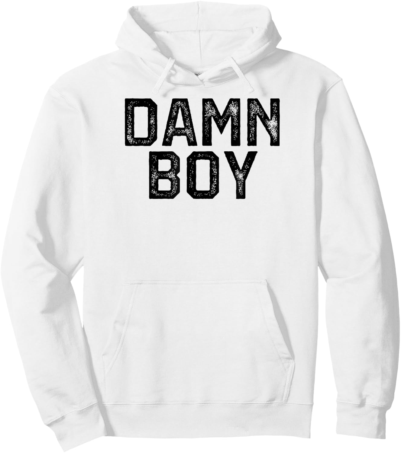 DAMN BOY Funny Gay Pride Hoodie - Hoodie | White