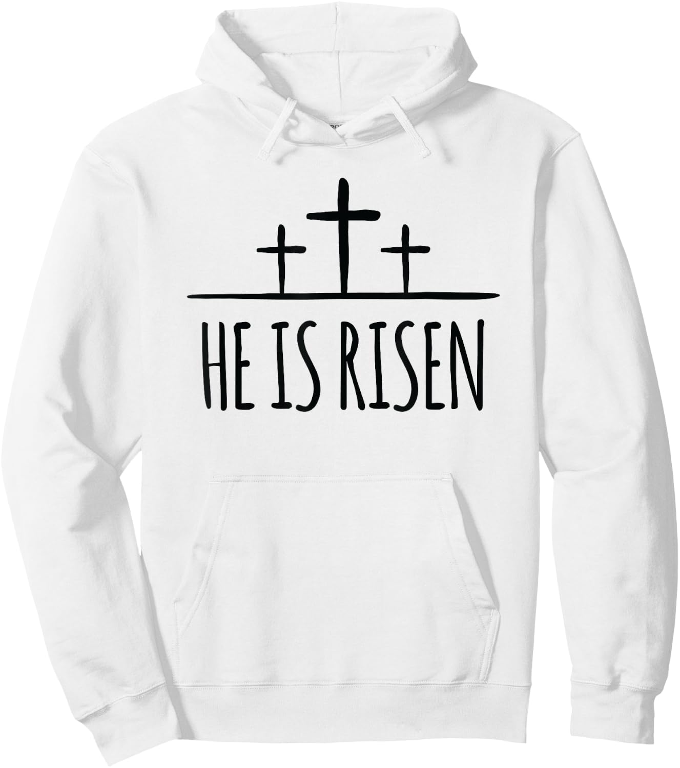 Jesus Christ Is Risen Shirt Men Women Christians Easter Hoodie - Hoodie | White