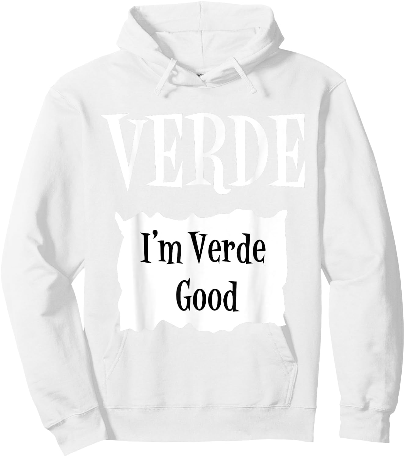 VERDE - Hot Packet Halloween Taco Costume Hoodie - Hoodie | White