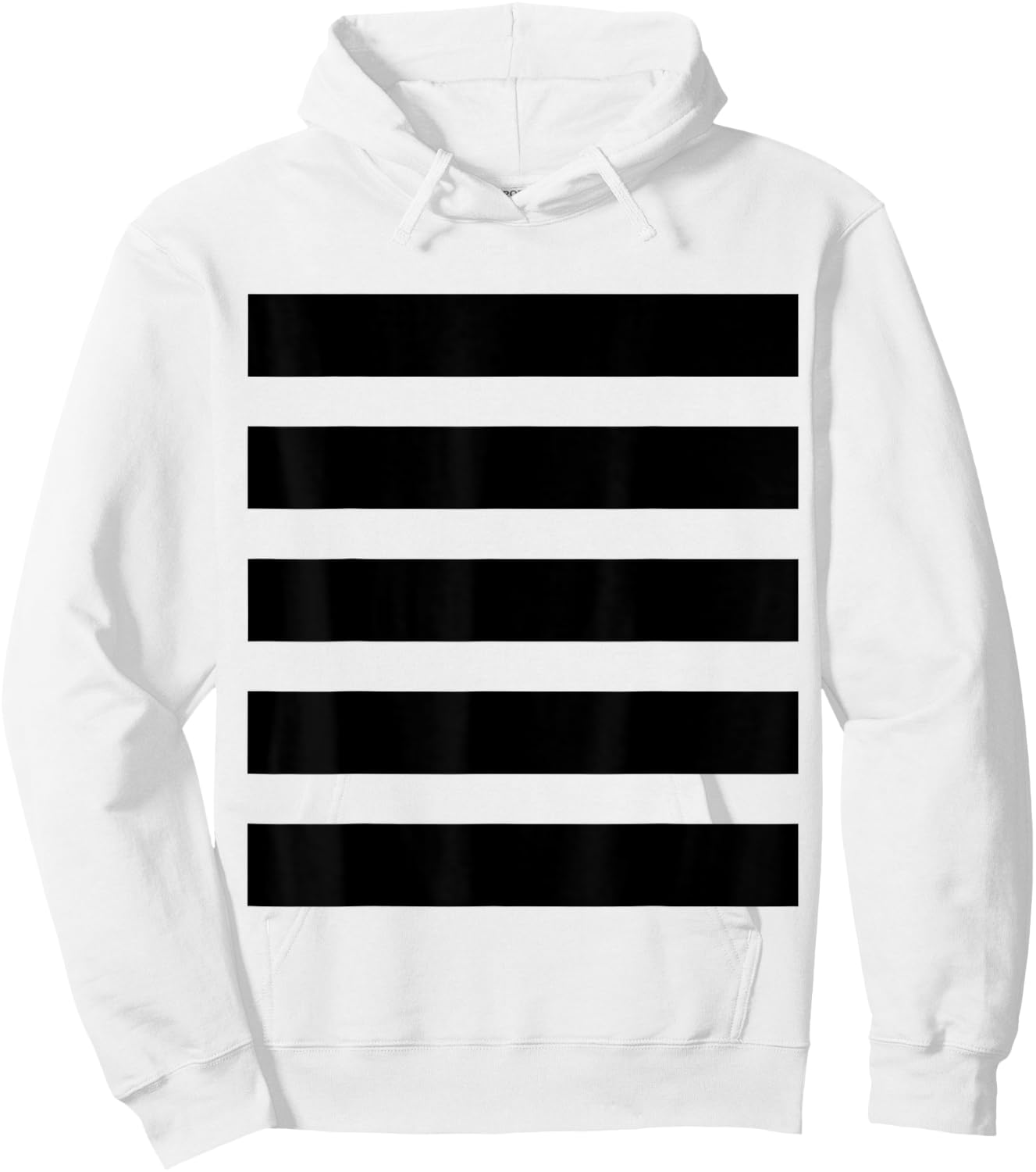 Bee costume bee stripes striped carnival horizontal stripes Hoodie - Hoodie | White