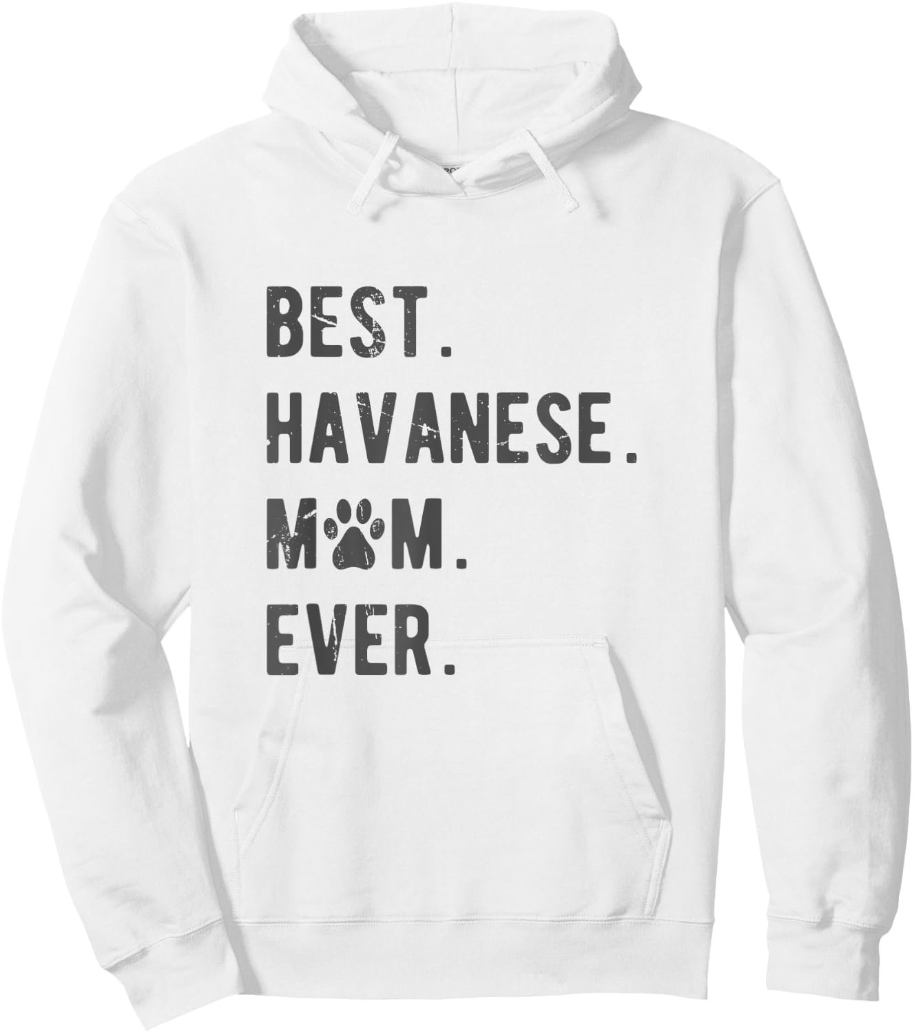 Best Havanese Mom Ever - Funny Havanese Dog Lover Gift Women Hoodie - Hoodie | White