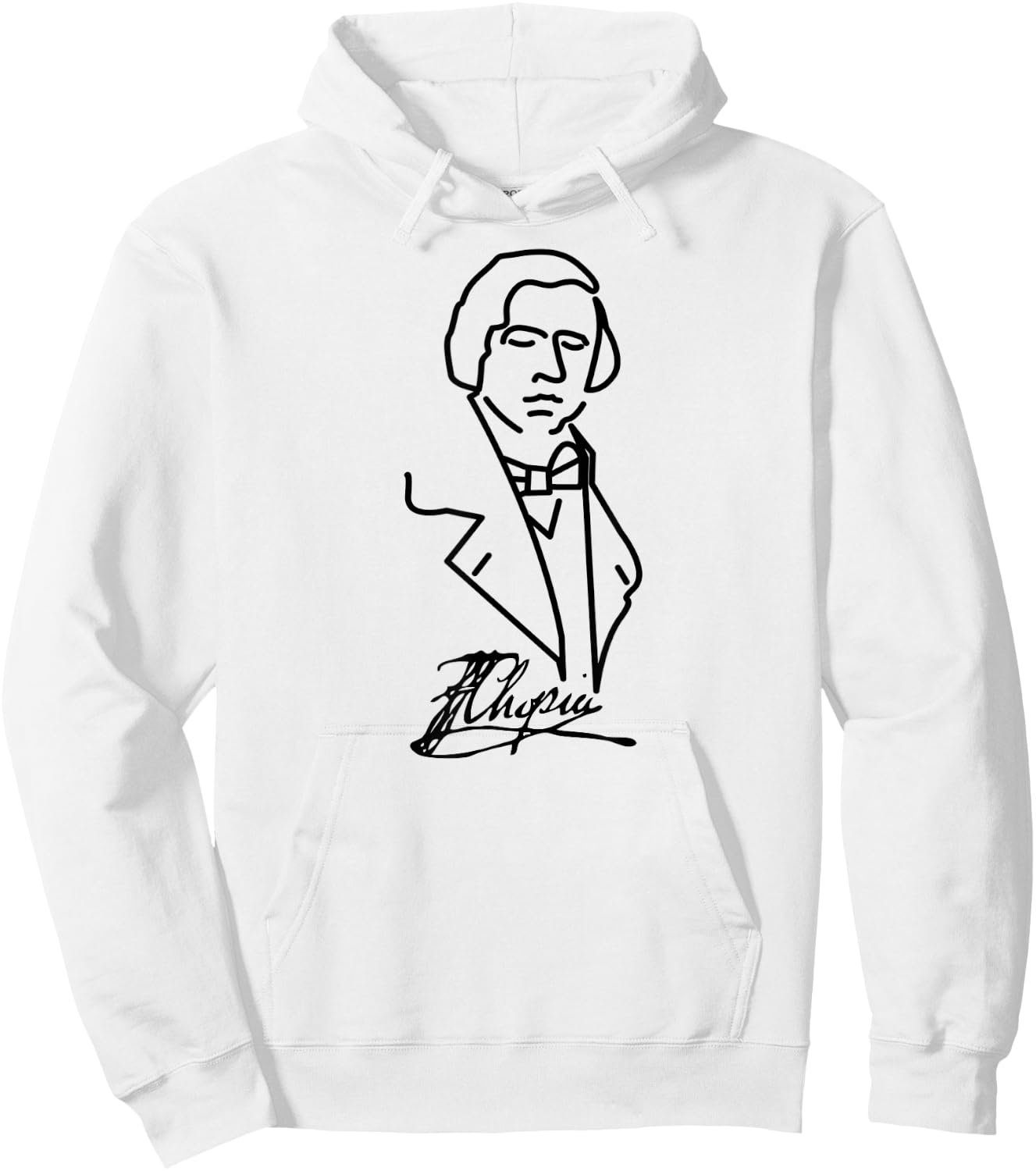 Classical Music, Pianist, Chopin, Musician, Composer Shirt Hoodie - Hoodie | White