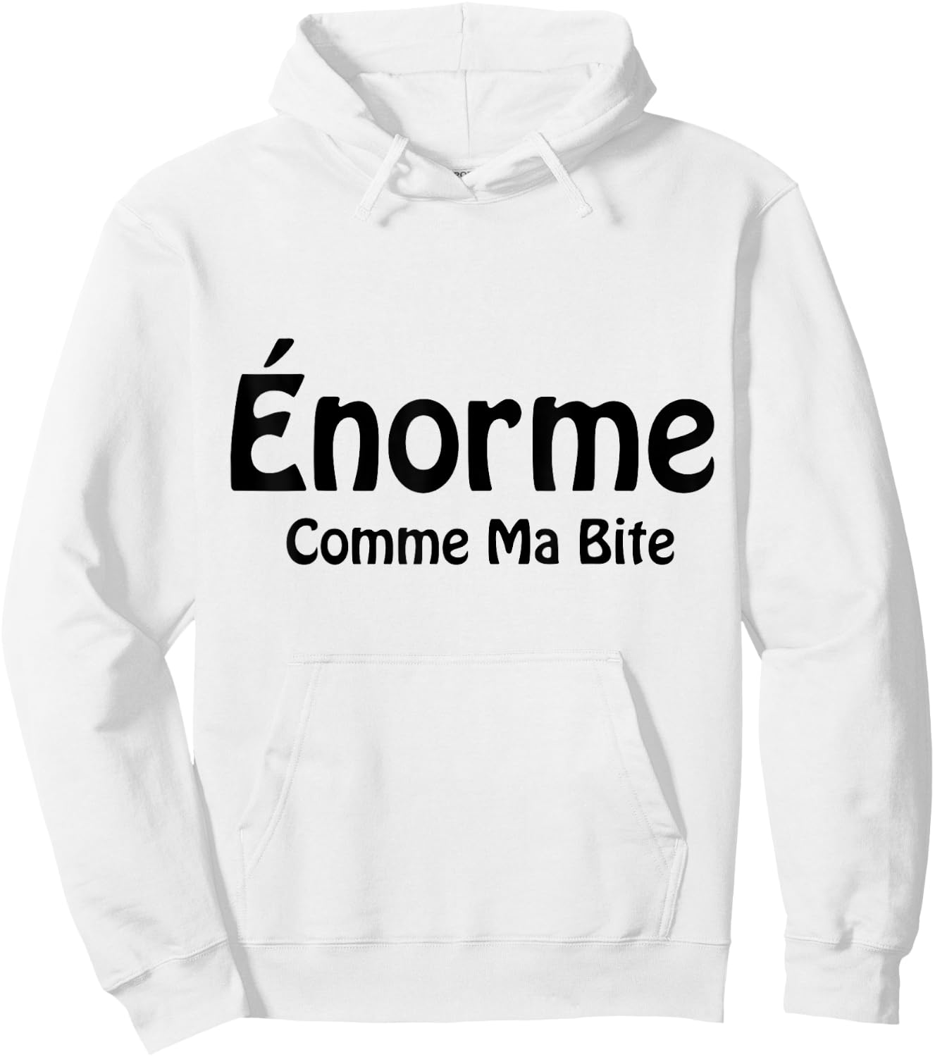 Huge Like My Humor Bold Friend Funny Message , white, S Hoodie - Hoodie | White