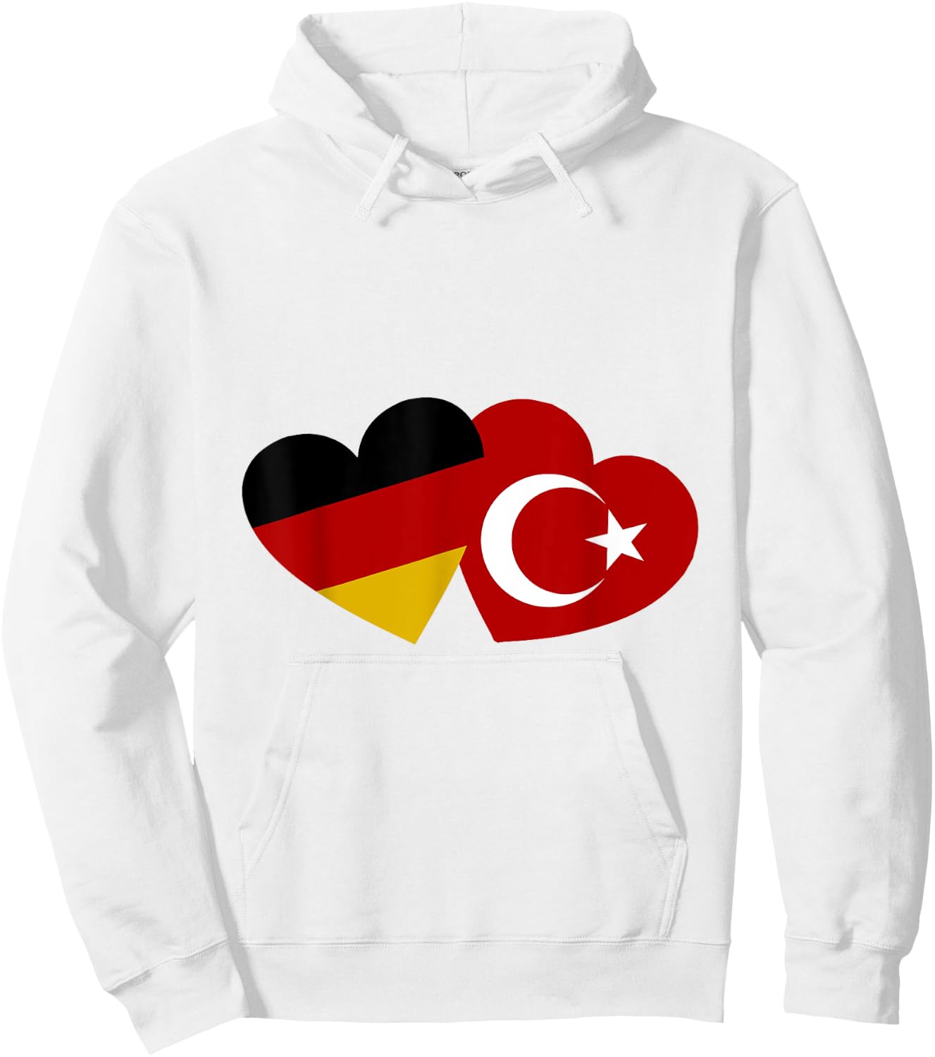 Türkische Deutsche Liebe und Freundschaft Hoodie - Hoodie | White