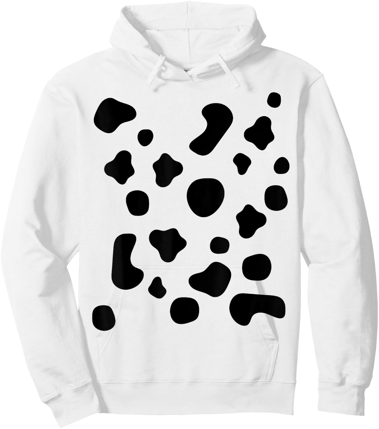Dalmatian Dog Cool Halloween Group Couple Costume Men Women Hoodie - Hoodie | White
