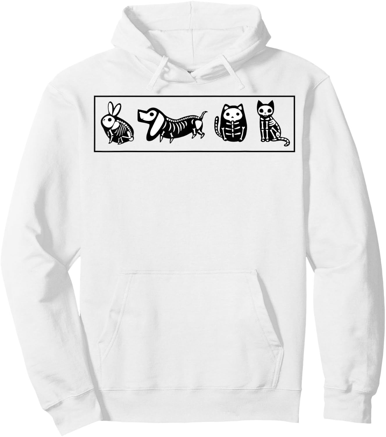 Funny X-ray Vet Tech Animal Rad Tech Apparel Veterinary Hoodie - Hoodie | White
