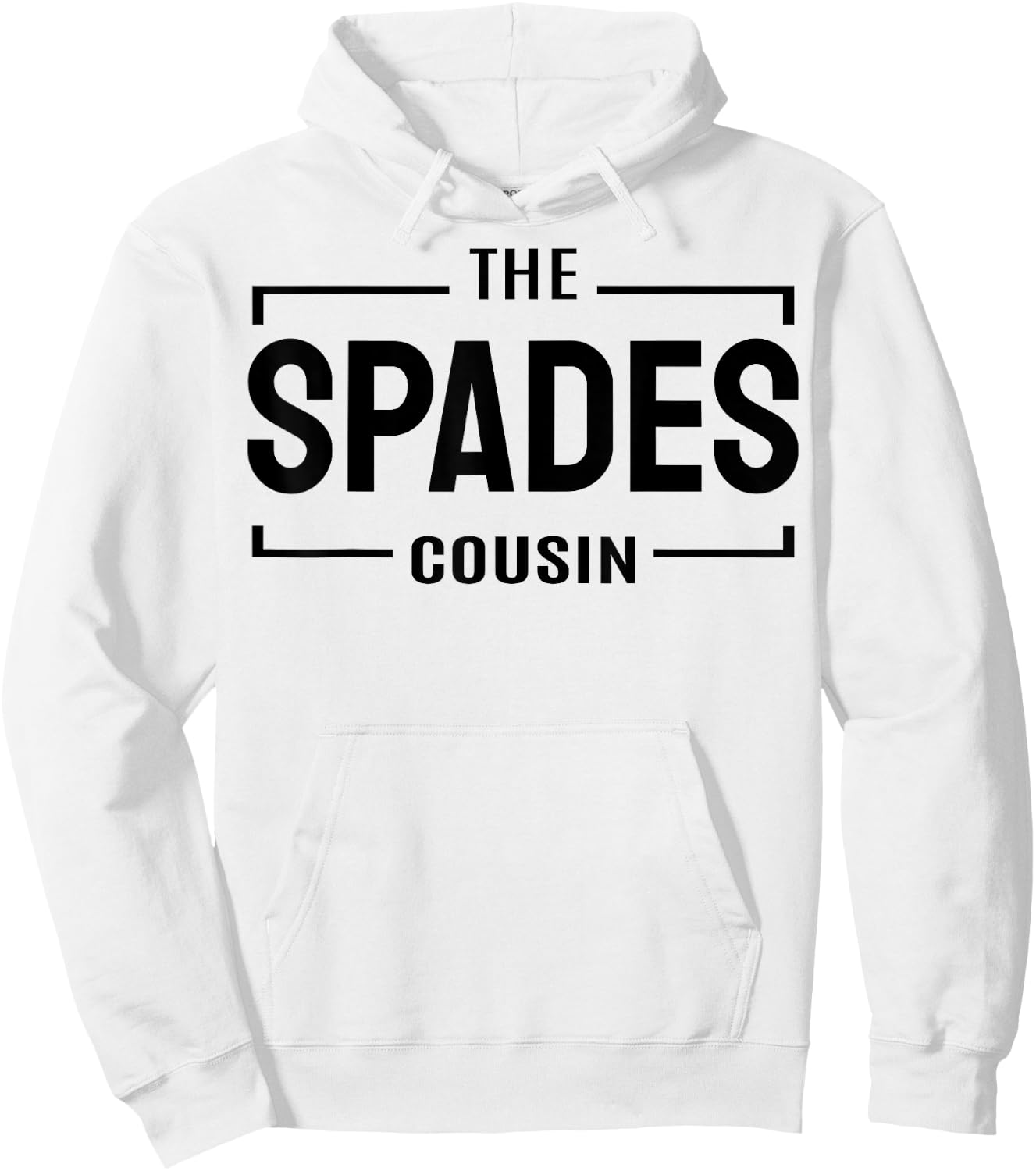 The spades cousin funny card playing spade player cousins Hoodie - Hoodie | White