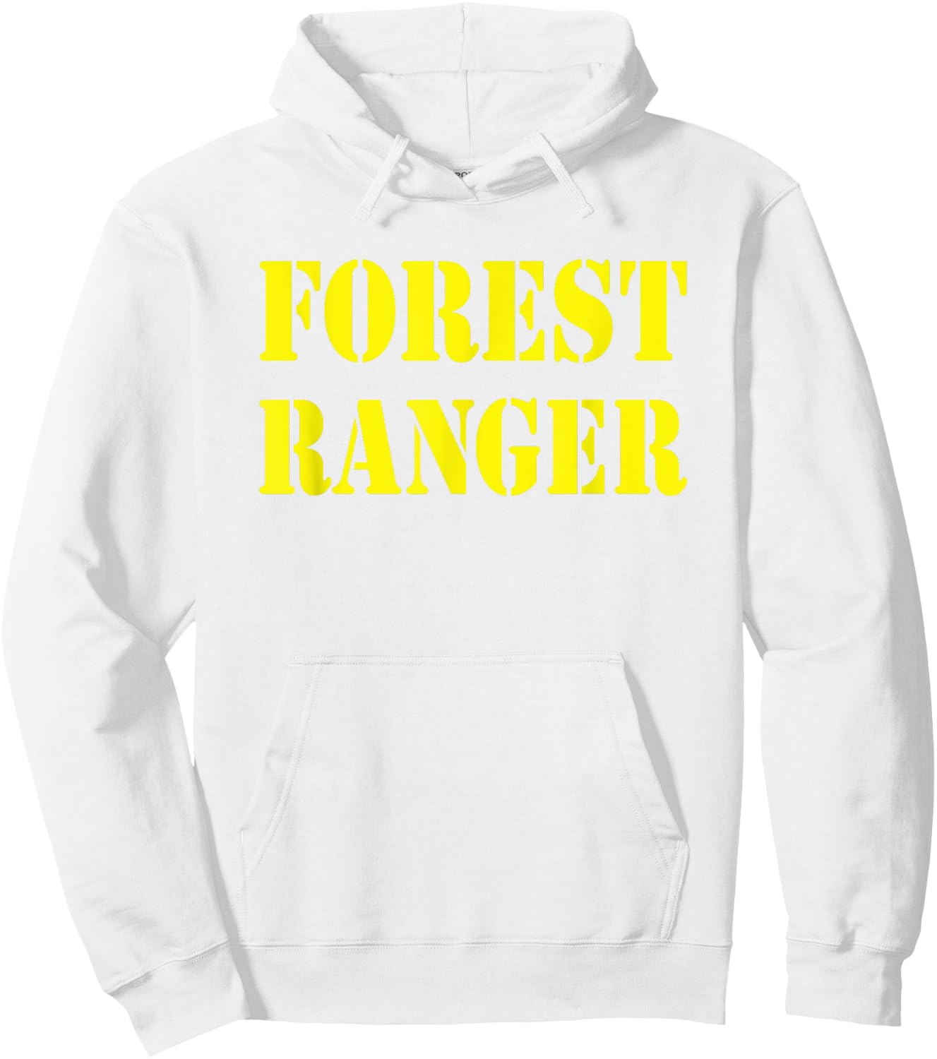 Forest Ranger Shirt Halloween Costume Hoodie - Hoodie | White