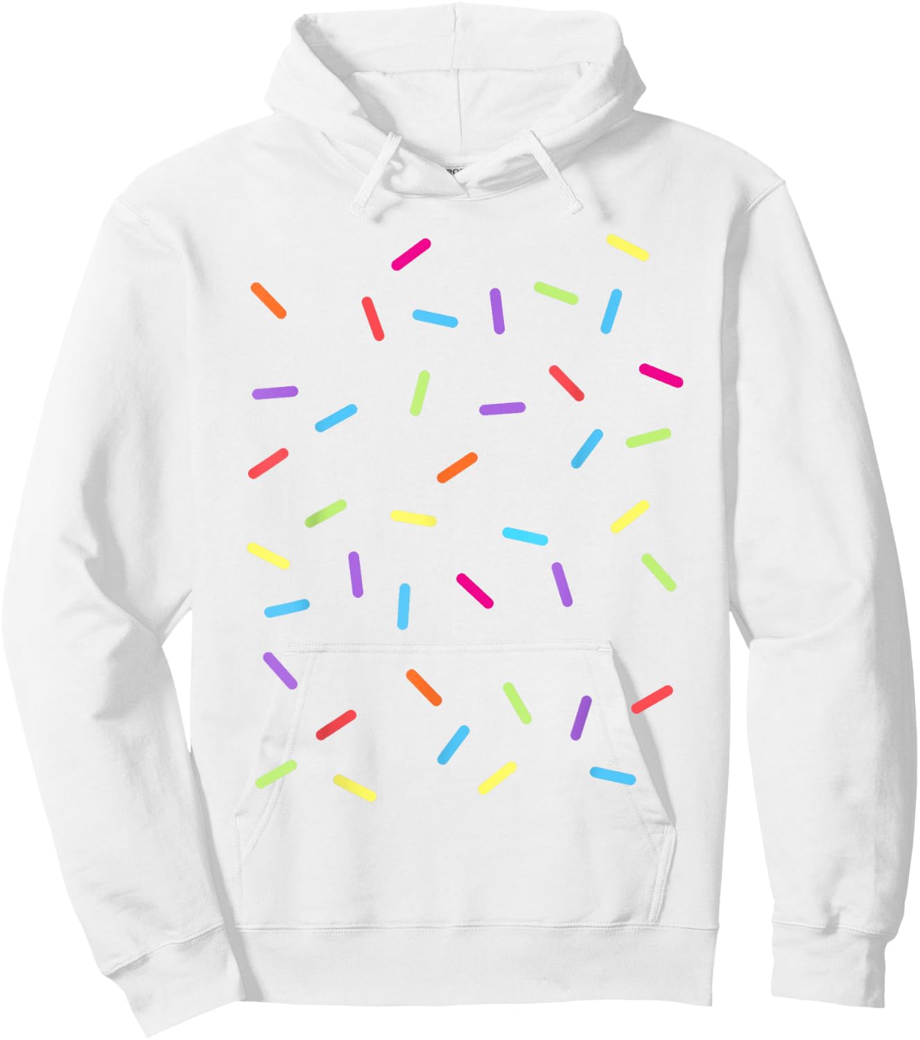 Ice Cream Sprinkles Halloween Costume Easy Last Minute , White Hoodie - Hoodie | White