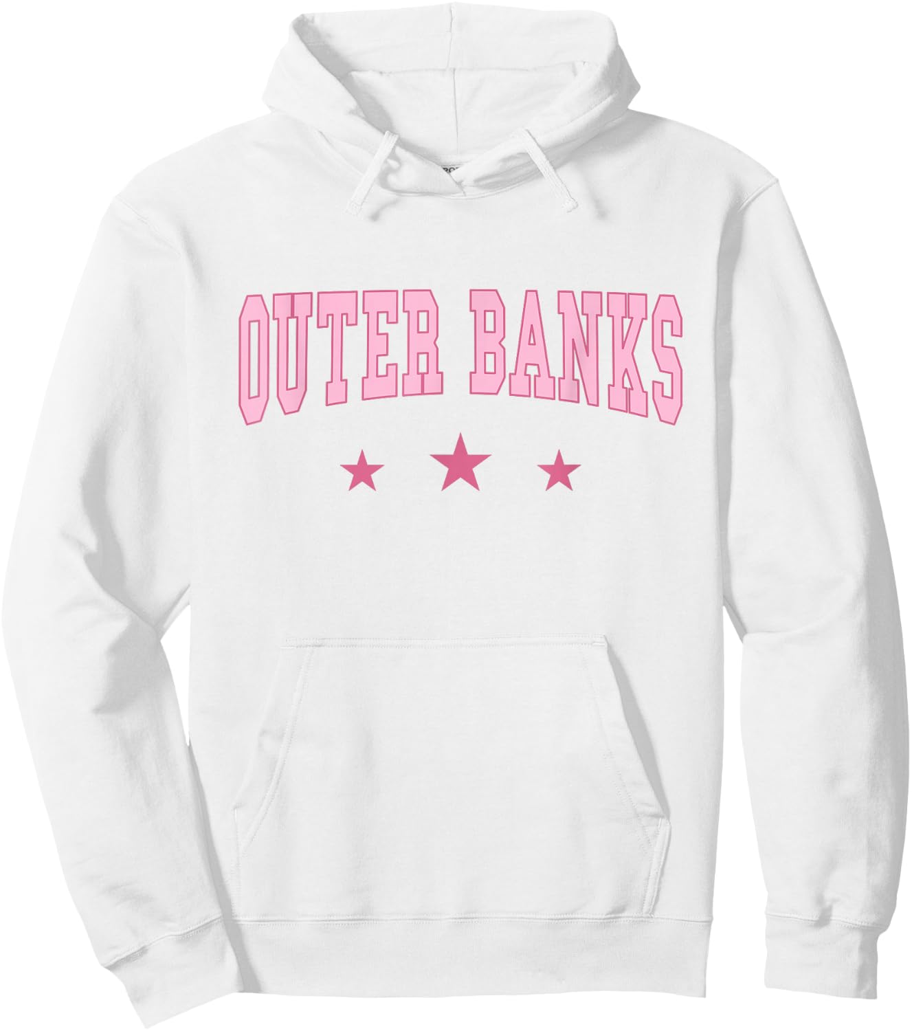 Outer Banks - North Carolina - Preppy Varsity - Classic , white, S Hoodie - Hoodie | White