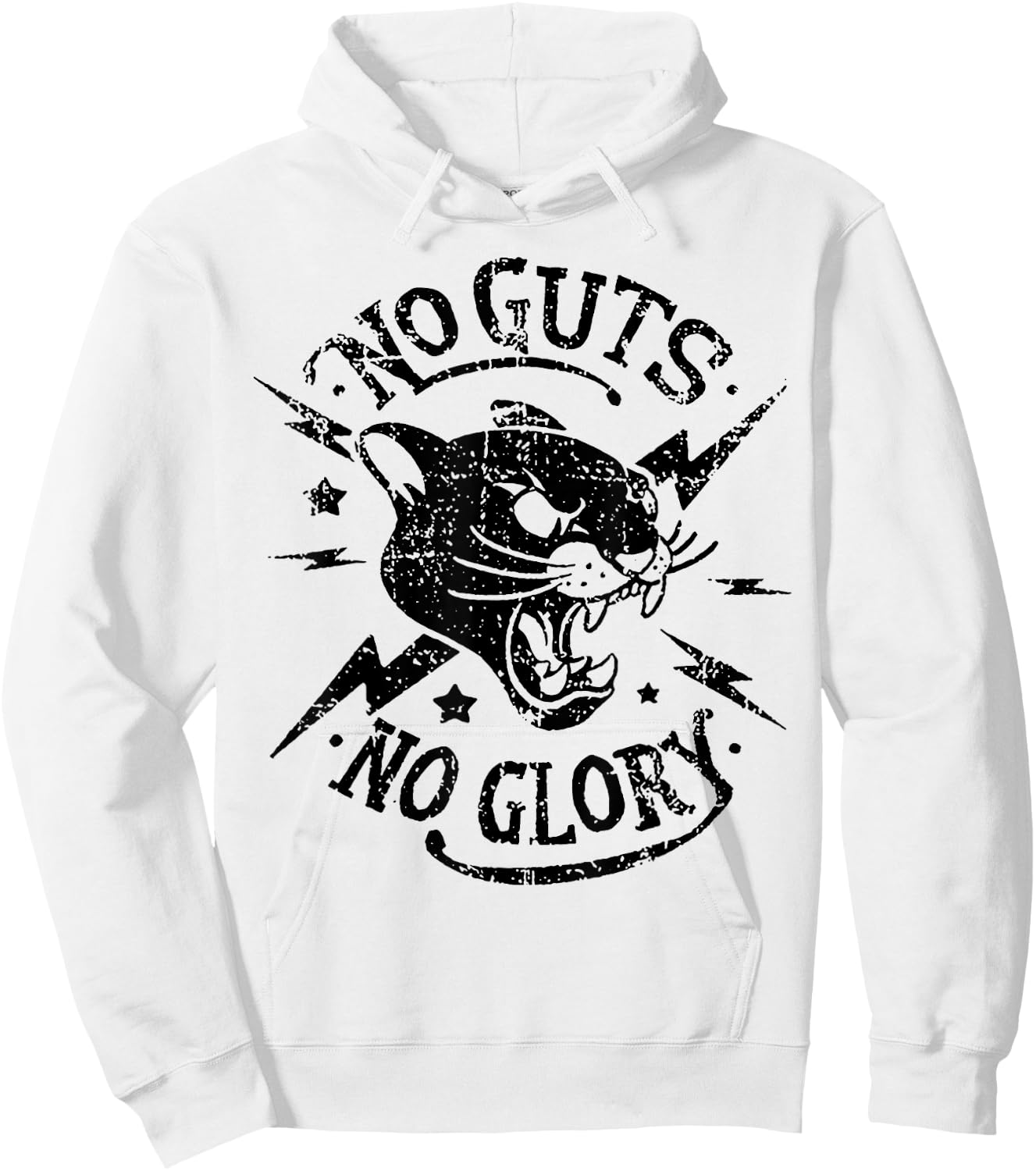 No Guts No Glory Hoodie - Hoodie | White