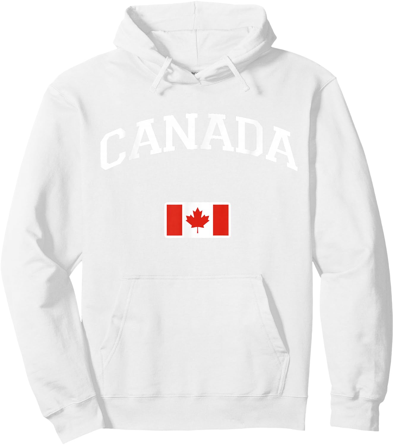 Canada Jersey | Canada Flag | Supporter Equipment, Red, S Hoodie - Hoodie | White