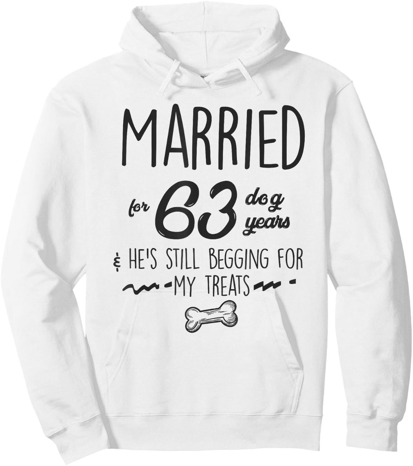 9 Year Anniversary Gift, 9th Wedding Anniversary Hoodie - Hoodie | White