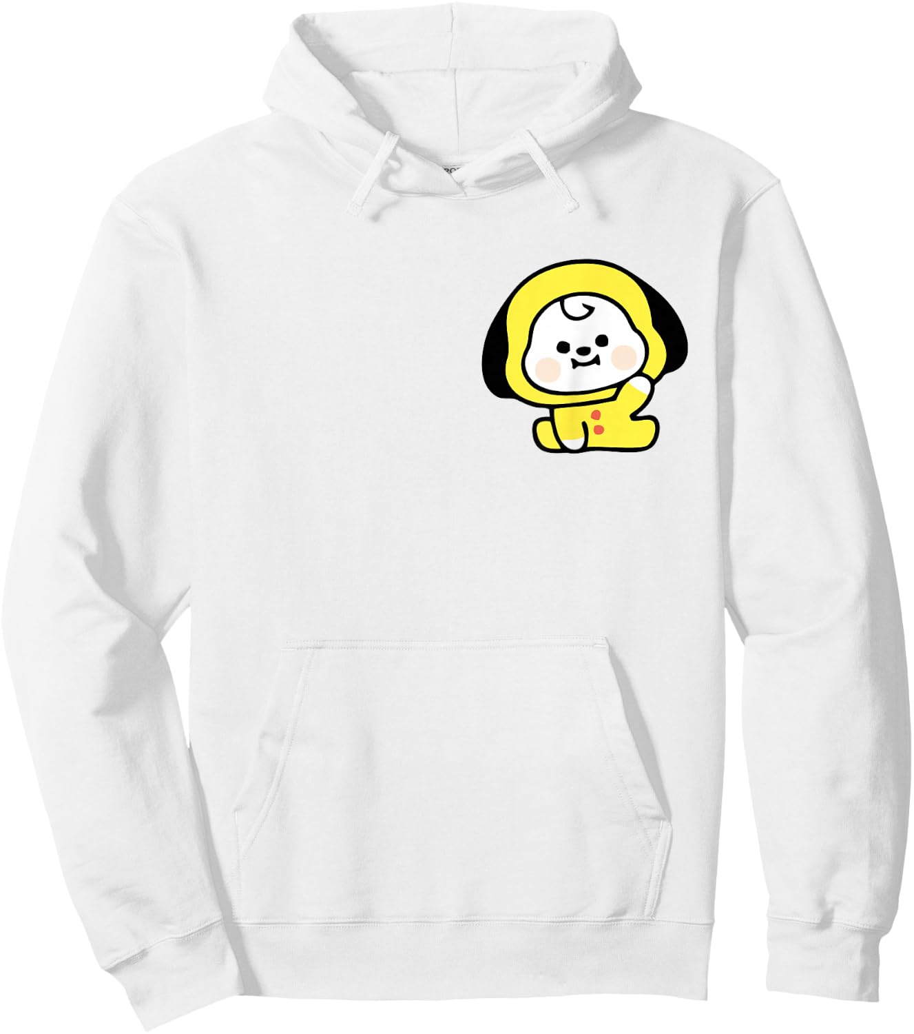 Cool K-Pop Cute Symbol K-Drama Korean Pop Music Fans , white, S Hoodie - Hoodie | White